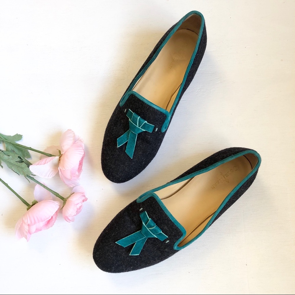 Cole Haan Sabrina Navy Preppy Tassel Loafer